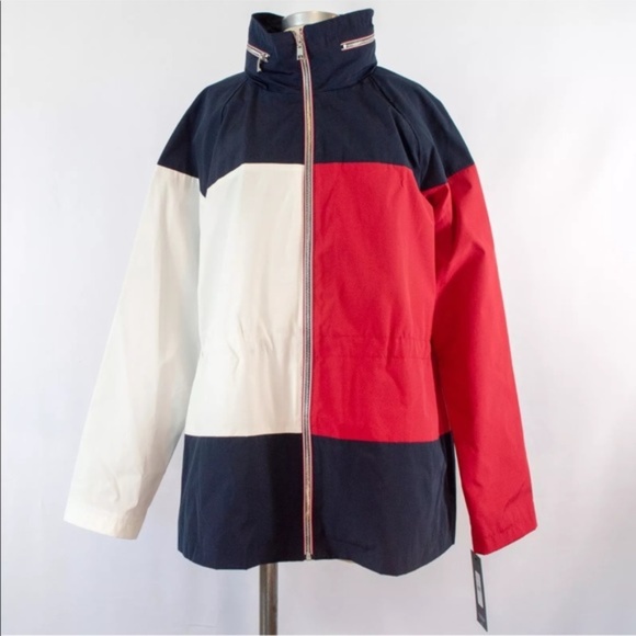 Tommy Hilfiger Colorblock Jacket Womens 